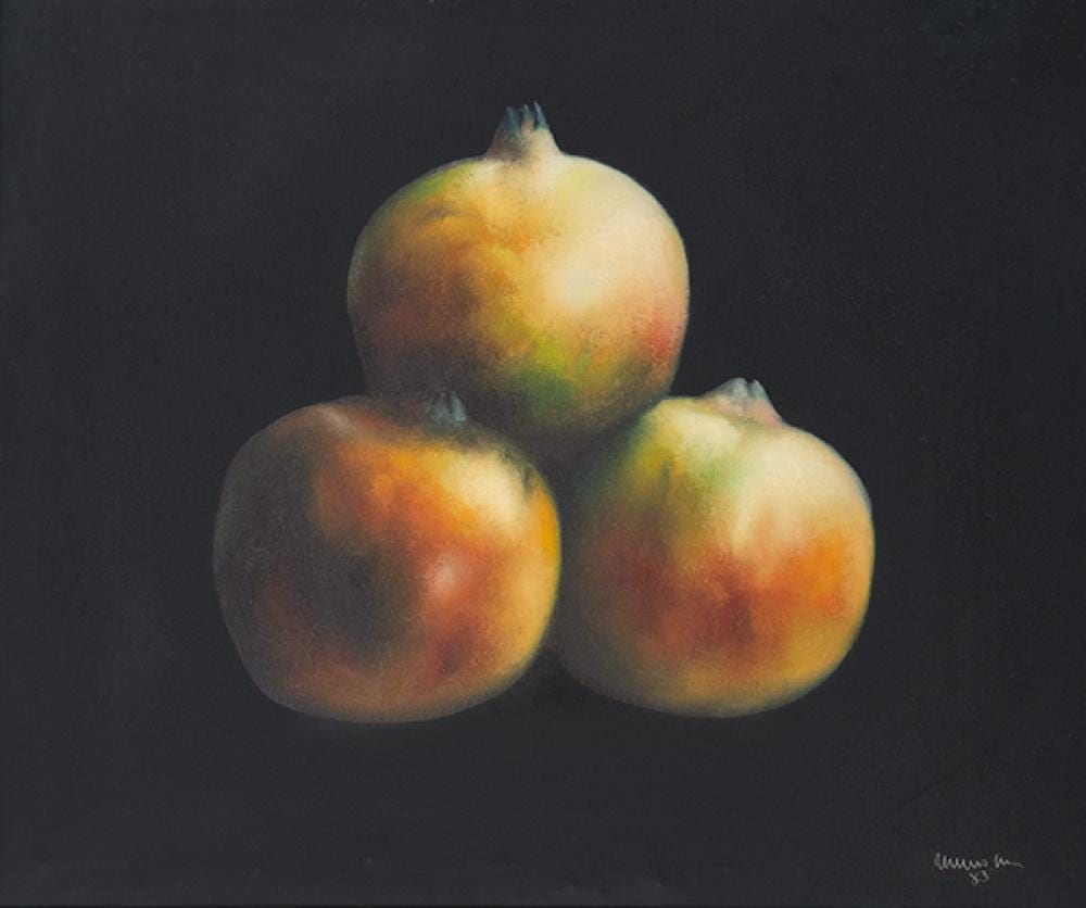 Josep Navarro Vives comparable auction result: josep navarro vives still life with pomegranates