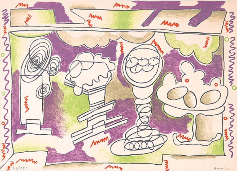 Luis Gordillo comparable auction result: luis gordillo still life