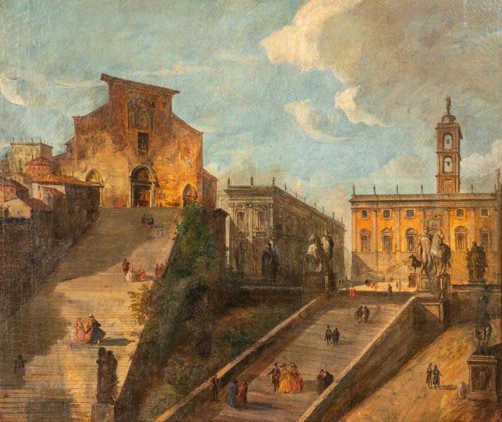 Michele Marieschi comparable auction result: michele marieschi 1710 1743 attributed