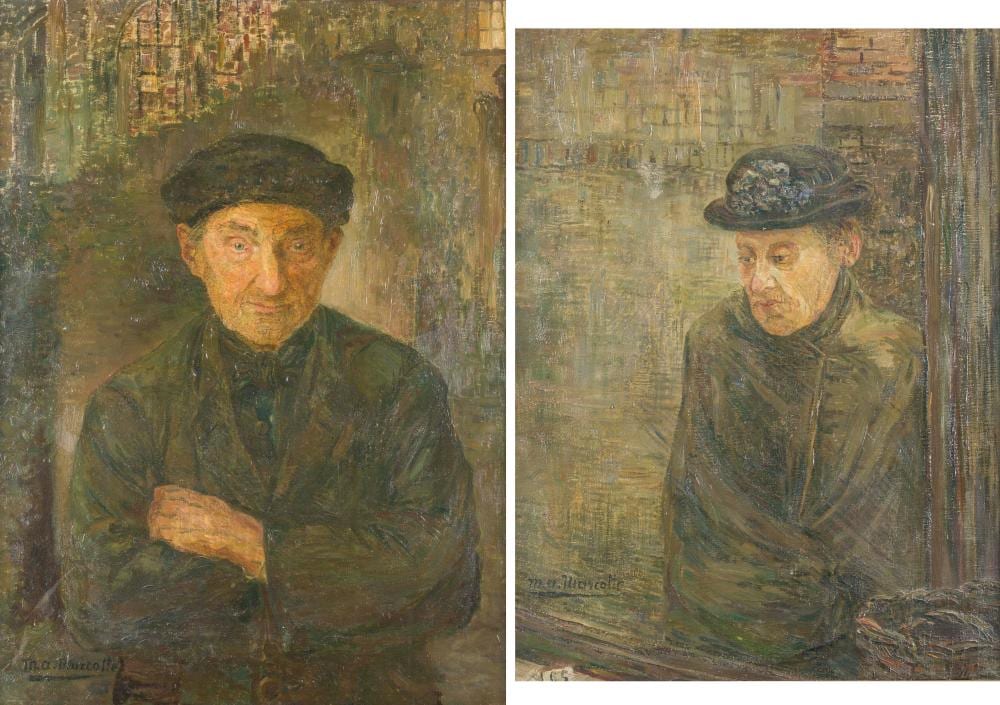 maria antoinette marcotte ein paar bildnisse von portrait einer dame mit hut und portrait eines · Hargesheimer Kunstauktionen Düsseldorf · 2026-07-15 Maria Martins Pereira e Sousa comparable auction result: maria antoinette marcotte ein paar bildnisse von portrait einer dame mit hut und portrait eines