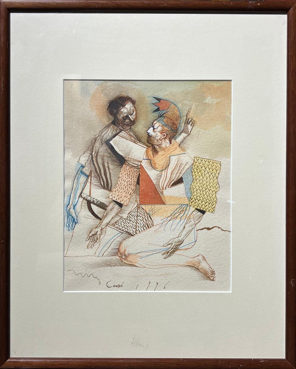 Miguel Condé comparable auction result: miguel cond pittsburgh usa 1939 harlequins