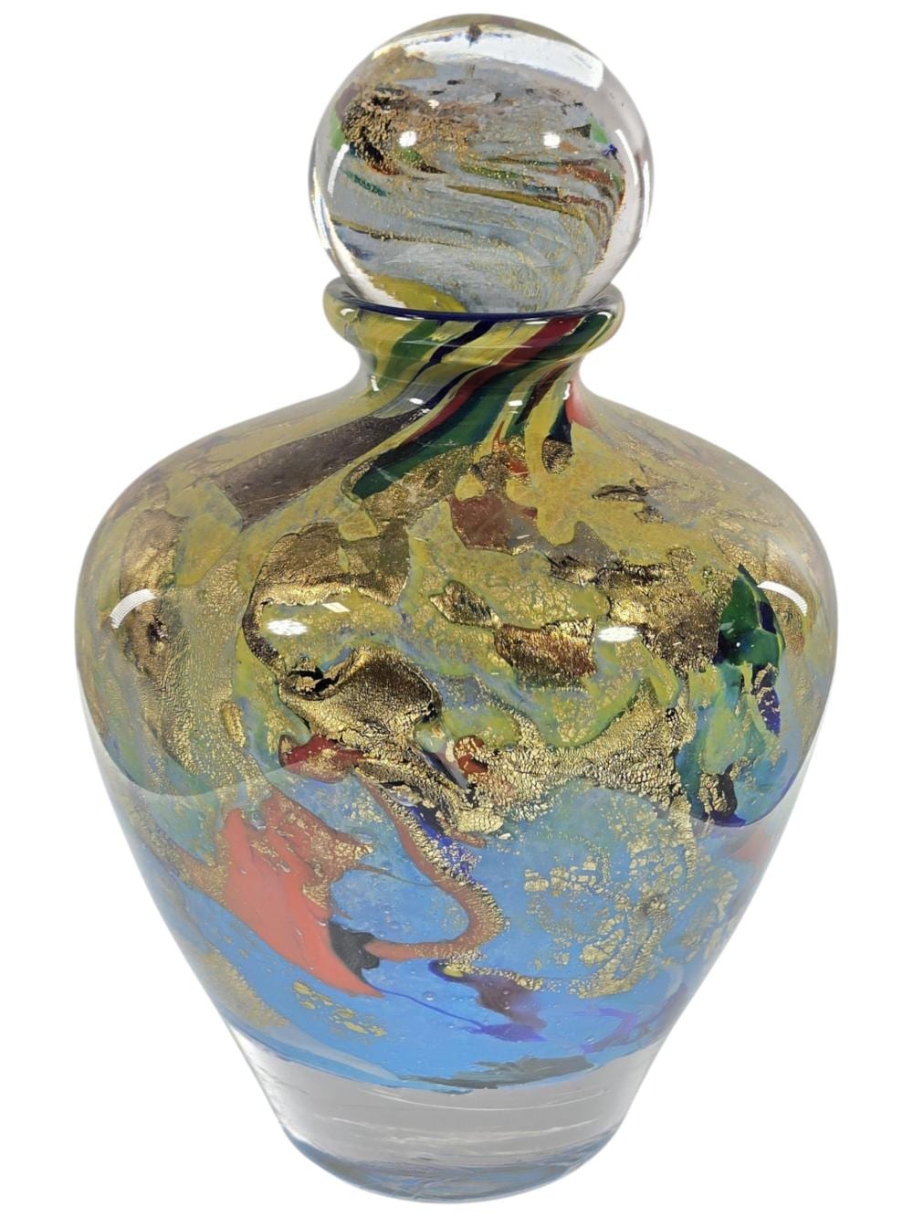 Jean Claude Novaro comparable auction result: jean claude novaro 1943 2015 art glass decanter