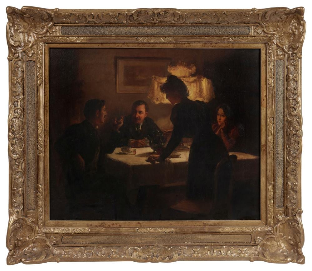 marcel rieder 1862 1942 repas nocturne entre a · Osenat · 2026-07-05 Marcel Rieder comparable auction result: marcel rieder 1862 1942 repas nocturne entre a