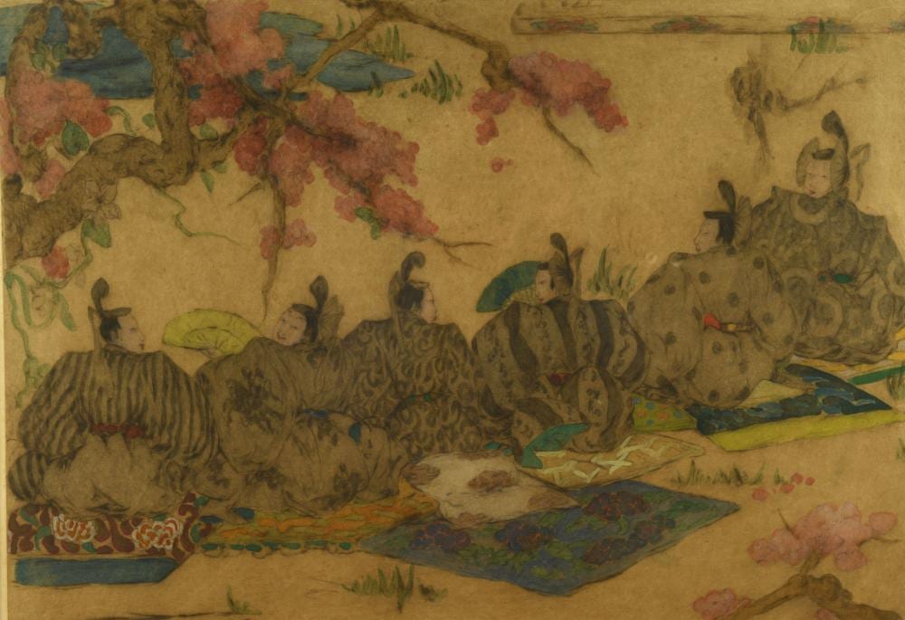 Elyse Ashe Lord comparable auction result: elyse ashe lord british 1900 1971 six seated fi