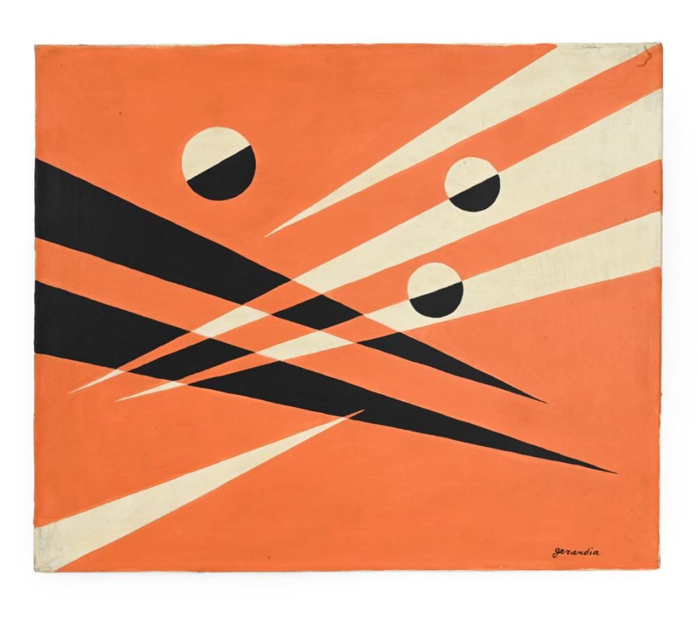 Helen Gerardia comparable auction result: helen gerardia 1903 1988 abstract o c