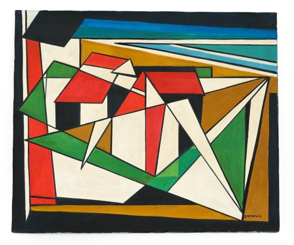 Helen Gerardia comparable auction result: helen gerardia 1903 1988 abstract o c