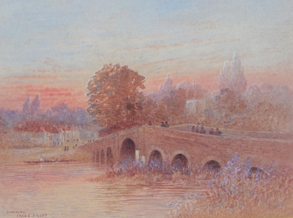 Frederick Edward John Goff comparable auction result: frederick edward john goff 1855 1931 sonning