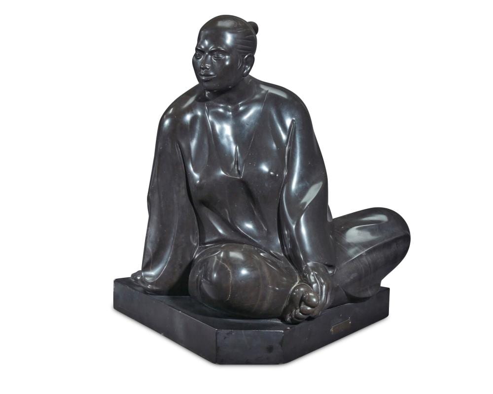 Armando Amaya comparable auction result: armando amaya b 1935 mexican seated woman 1985