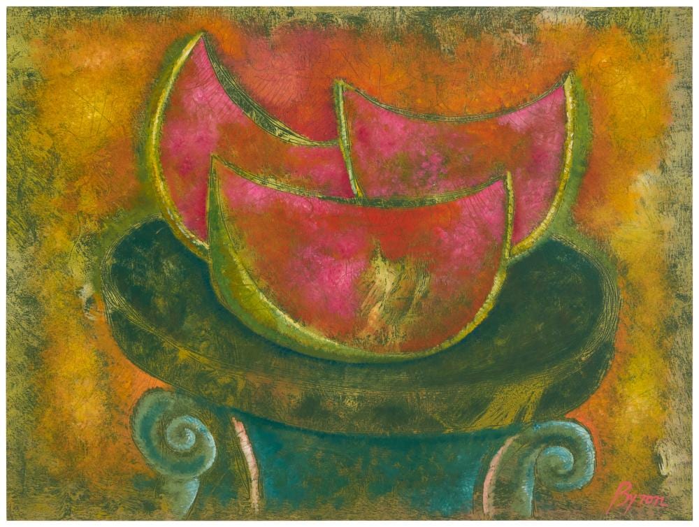 Byron Galvez comparable auction result: byron g lvez 1941 2009 mexican watermelons