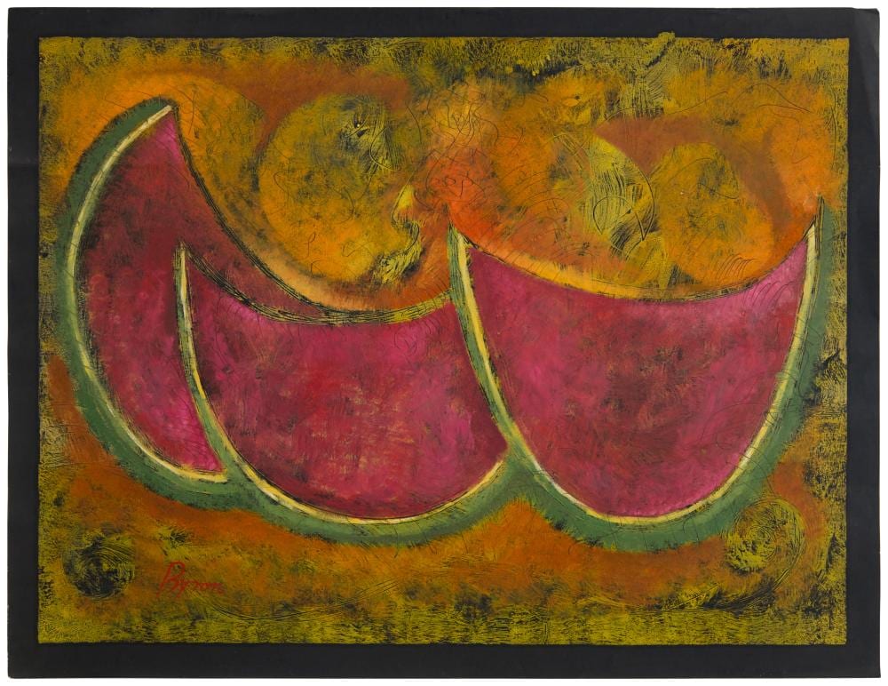 Byron Galvez comparable auction result: byron g lvez 1941 2009 mexican watermelons