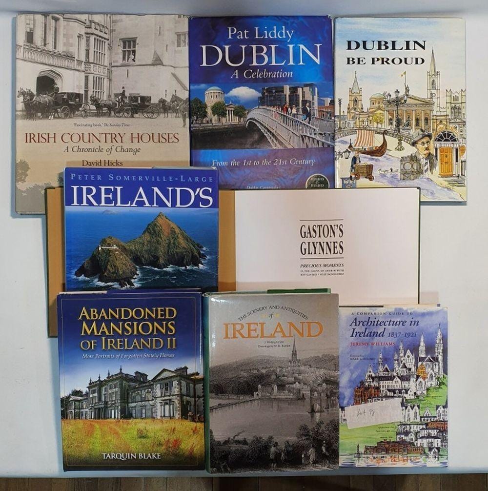 Anton Melbye comparable auction result: irish coffee table books irish country houses a chronicle of change by da