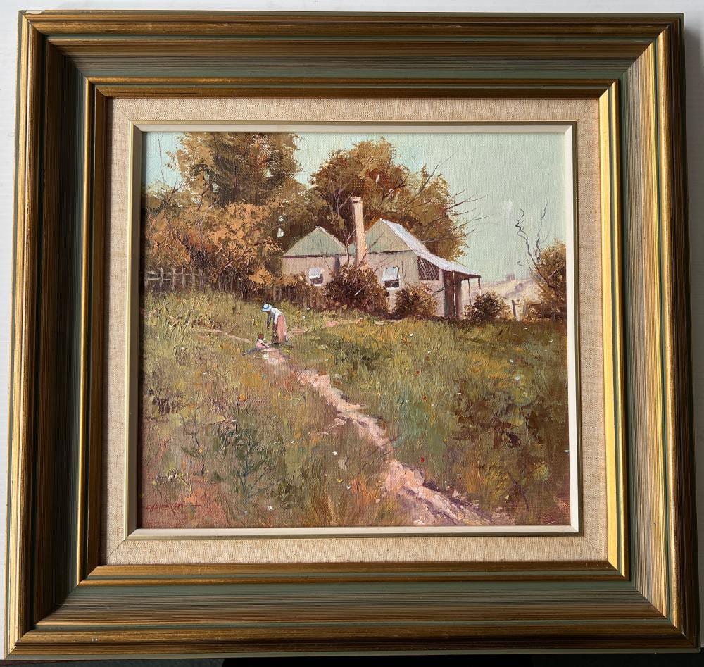 Richard Chamerski comparable auction result: richard chamerski autumn day maldon oil on board signed 20th century