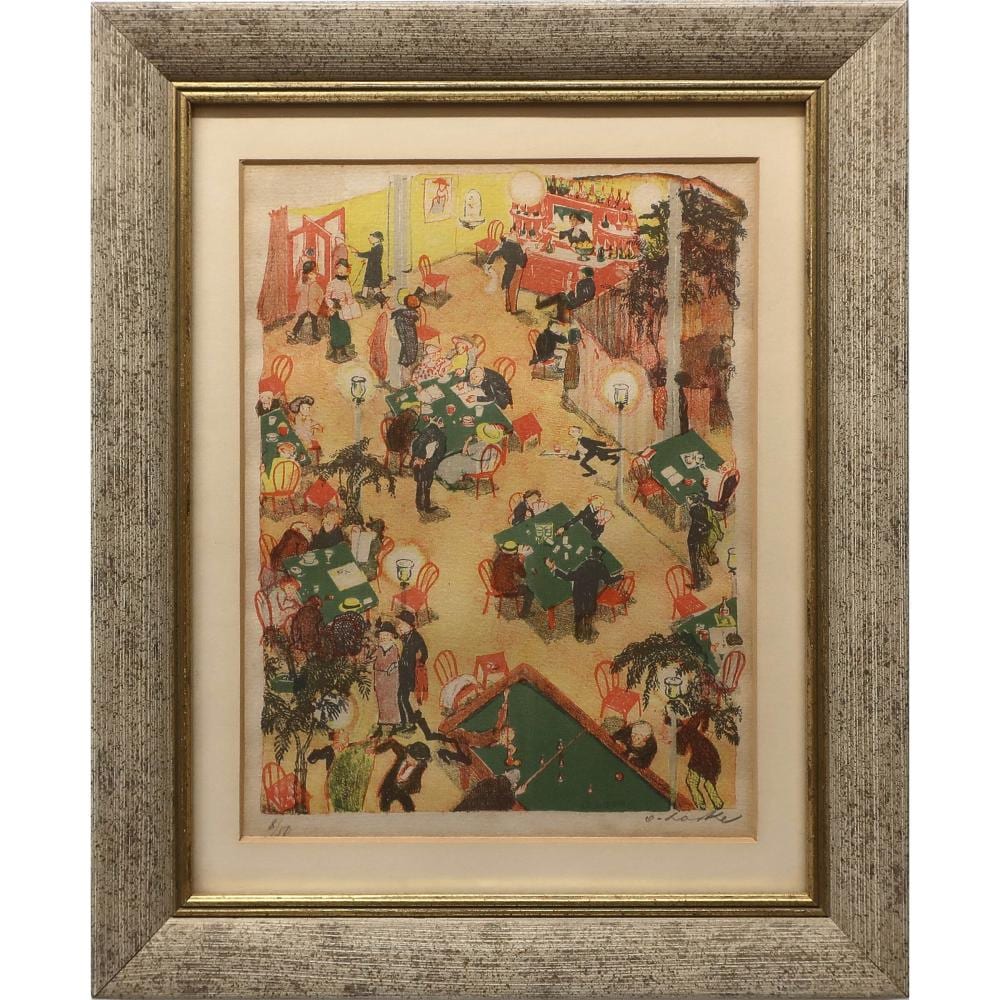 Oskar (1874) Laske comparable auction result: oskar laske austrian 1874 1951 untitled kaffeehaus coffeehouse