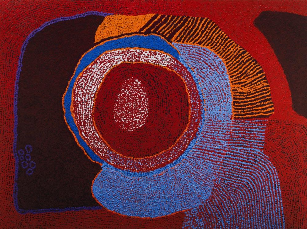 Tommy Watson comparable auction result: tommy yannima watson circa 1935 2017 pukari
