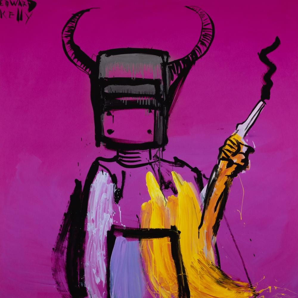 Adam Cullen comparable auction result: adam cullen 1965 2012 smoking gun 2010