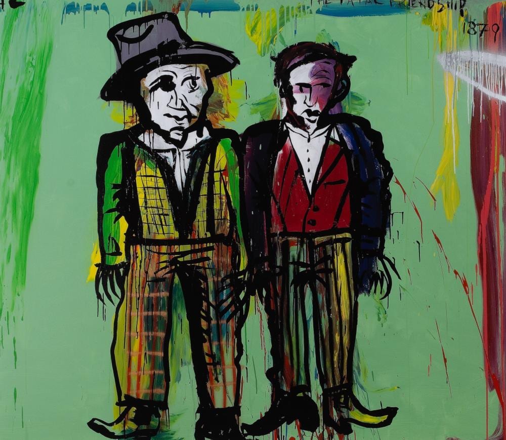 Adam Cullen comparable auction result: adam cullen 1965 2012 the fatal friendship 1878 2010