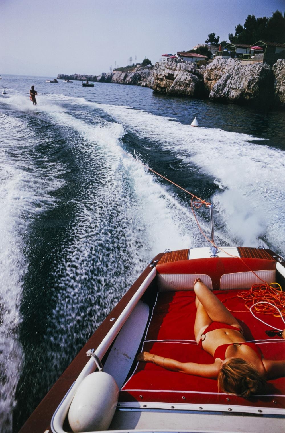 Slim Aarons comparable auction result: slim aarons american 1916 2006 leisure in antibes 1969