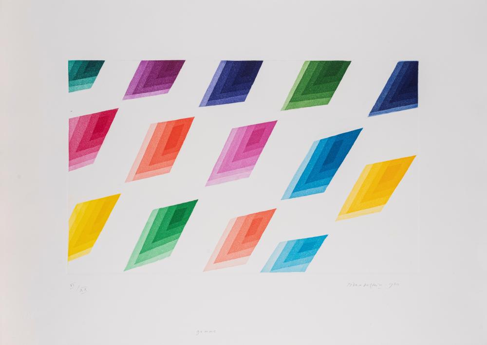 piero dorazio roma 1927 perugia 2005 gemme 1980 · Finarte · 2026-07-09 Piero Dorazio comparable auction result: piero dorazio roma 1927 perugia 2005 gemme 1980