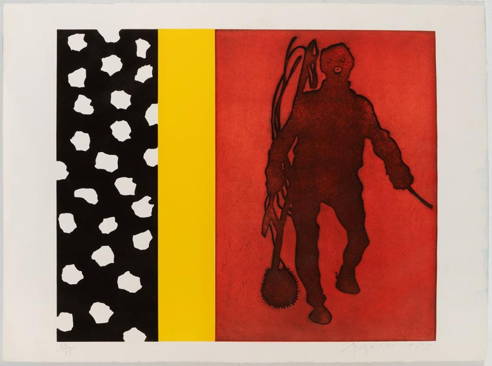 Eduardo Arroyo comparable auction result: eduardo arroyo madrid 1937 2018 chimney sweep ii 1985 1986 etching on arches velin paper print no 64 75 signed titled and dated