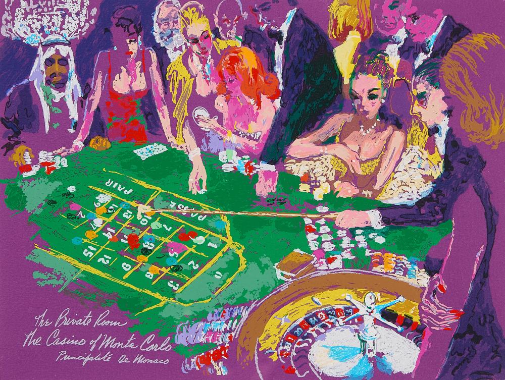 leroy neiman the private room lithograph · Revere Auctions · 2026-07-14 Leroy Neimann comparable auction result: leroy neiman the private room lithograph