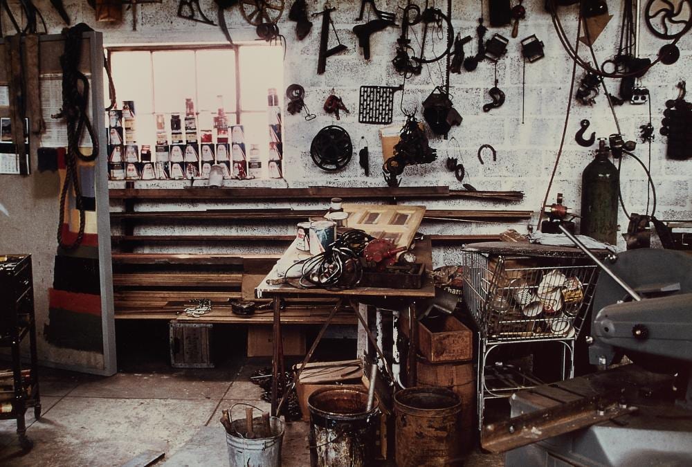 Alexander Liberman comparable auction result: alexander liberman david smith ektacolor 1965
