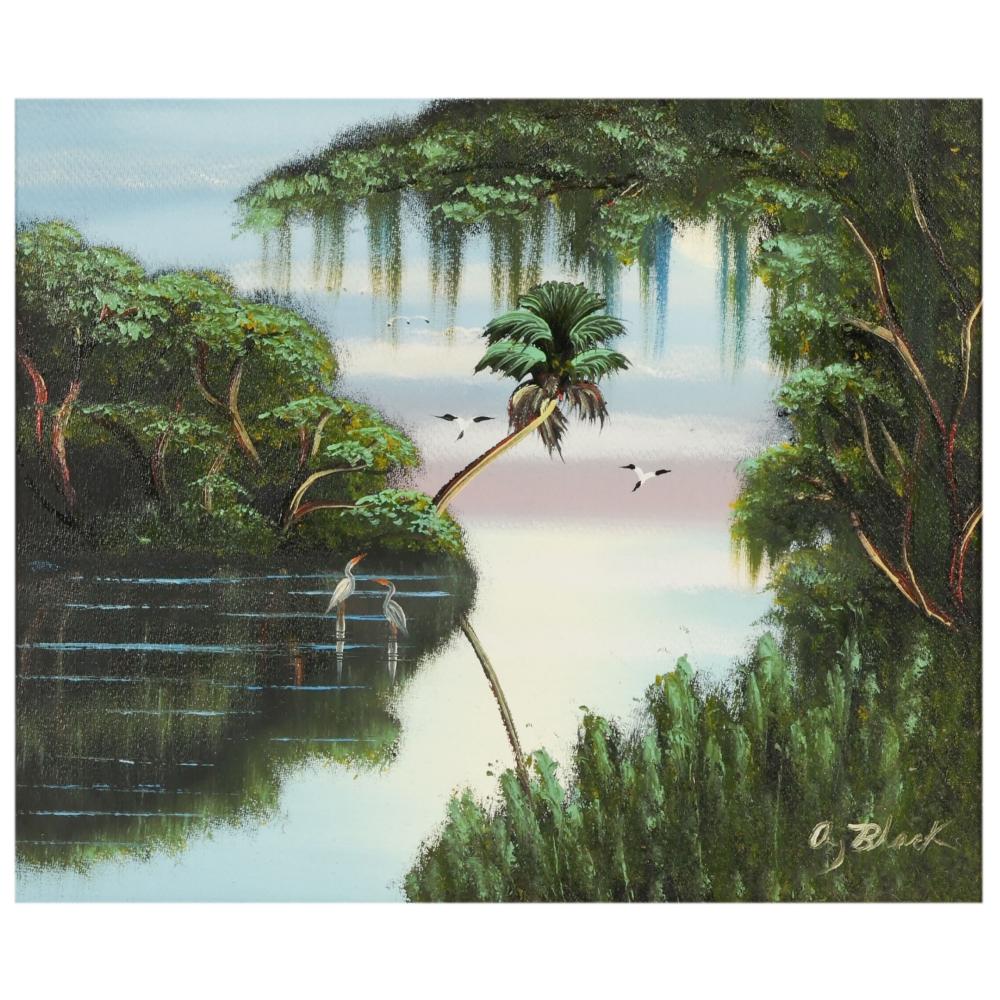 Alberto de Sousa comparable auction result: al blood black 1946 2025 highwaymen oil painting