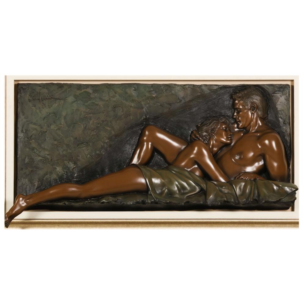 bill mack b 1944 forever bronzed relief sculpture · Hill Auction Gallery · 2026-07-15 Bill Mack comparable auction result: bill mack b 1944 forever bronzed relief sculpture