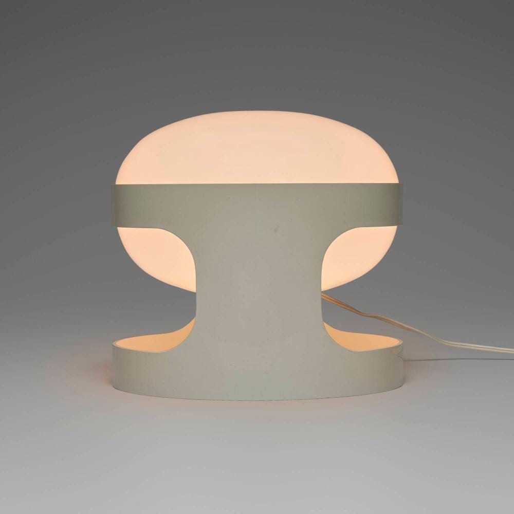 Joe Colombo comparable auction result: joe colombo table lamp model kd 28
