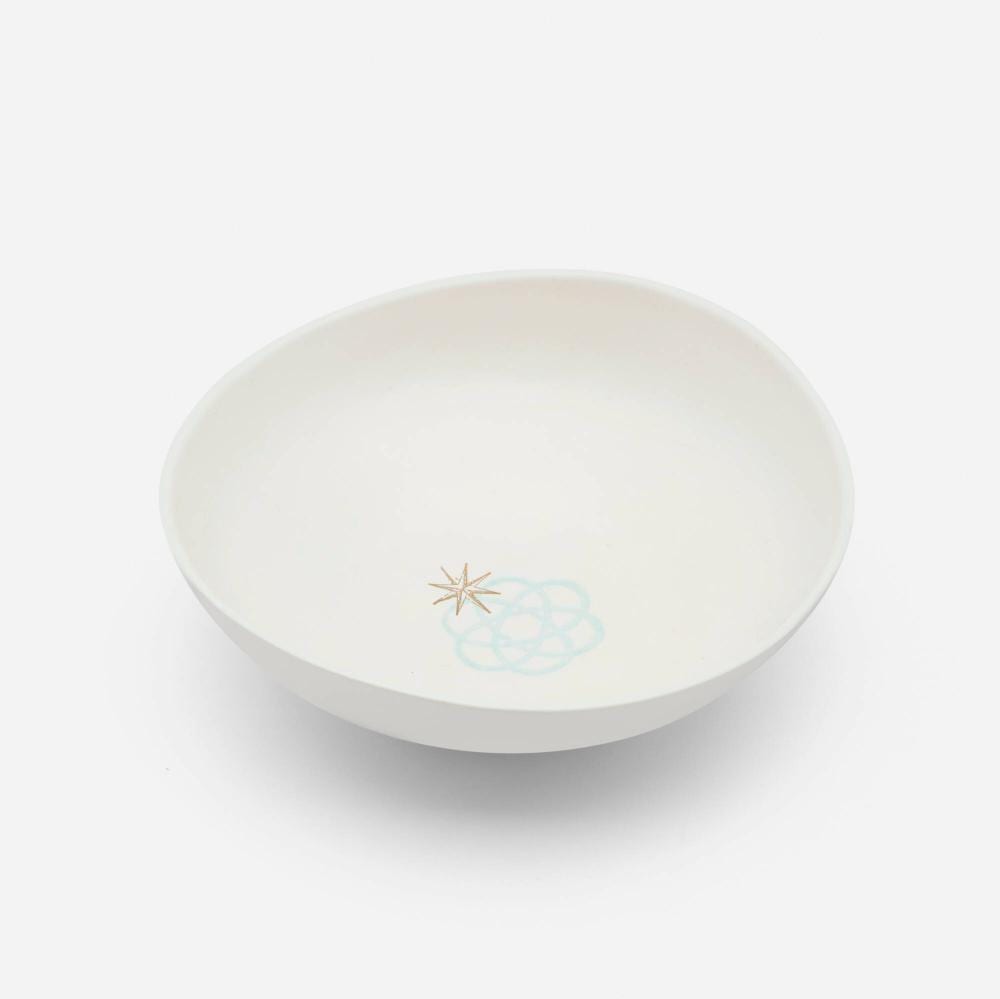 Russel Wright comparable auction result: russel wright bowl from the solar series