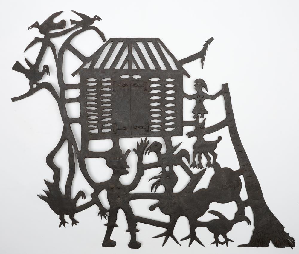 Georges Liautaud comparable auction result: georges liautaud haitian haiti farm circa 1960 s