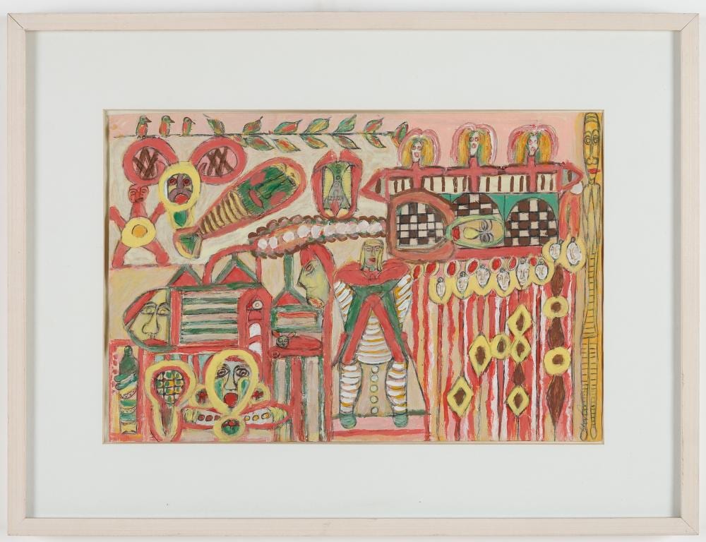 max romain haitian haiti abstract forms · Material Culture · 2026-07-20 Max Romain comparable auction result: max romain haitian haiti abstract forms