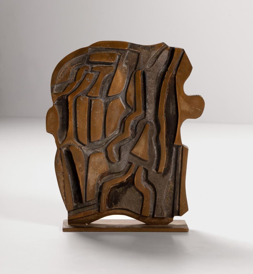 Pietro Consagra comparable auction result: pietro consagra bifrontale