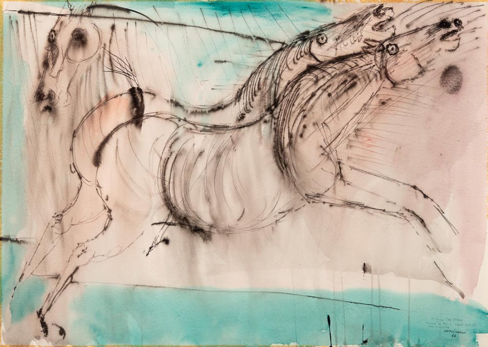 bruno cassinari piacenza 1912 milano 1992 horses 1966 · Finarte · 2026-07-08 Bruno Cassinari comparable auction result: bruno cassinari piacenza 1912 milano 1992 horses 1966