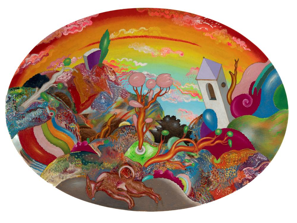 Luca Alinari comparable auction result: luca alinari firenze 1943 paesaggio c lupo 1994