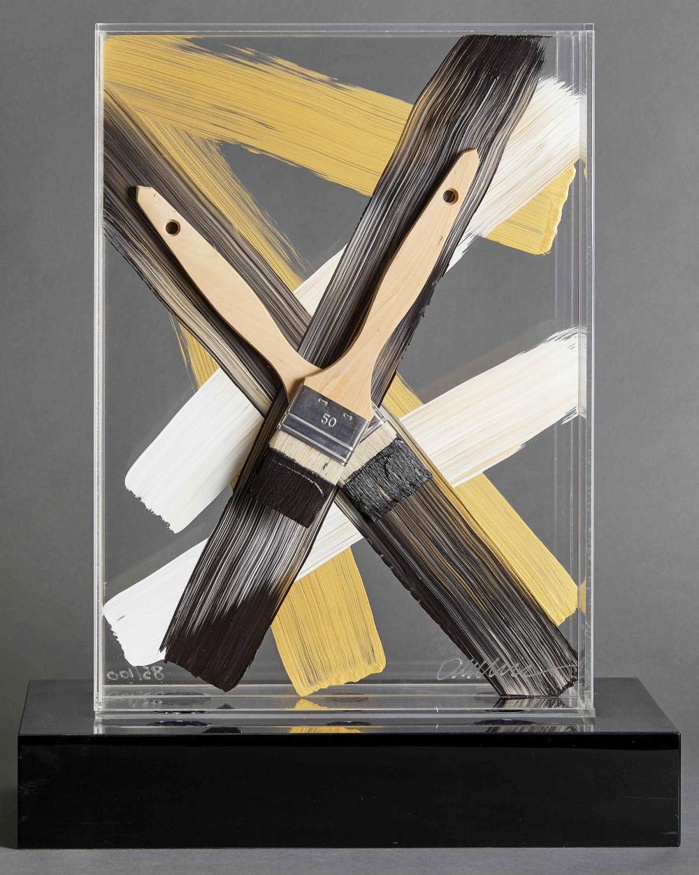 Arman comparable auction result: arman armand fernandez 1928 2005 hommage malevitch