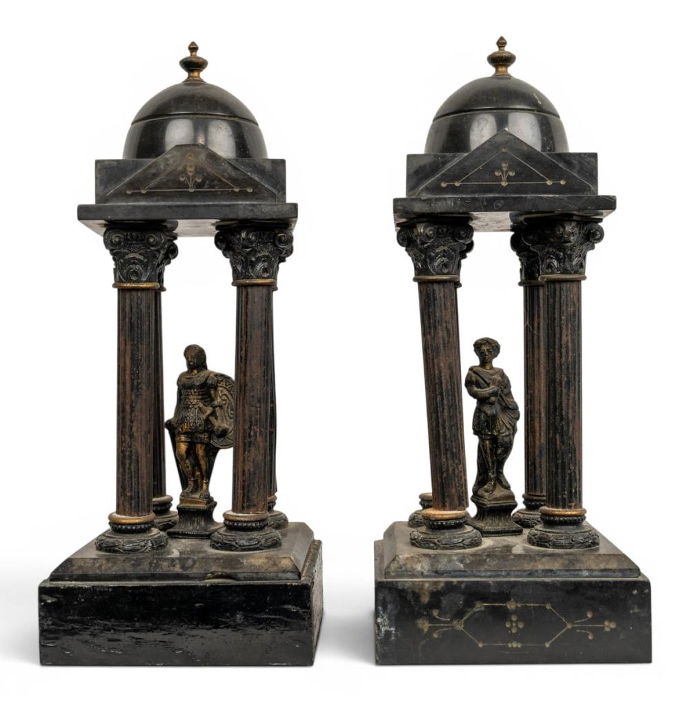 Antique A pair of grand tour style temple ornaments sold by Sloane Street Auctions, lot 441A — auction record photograph