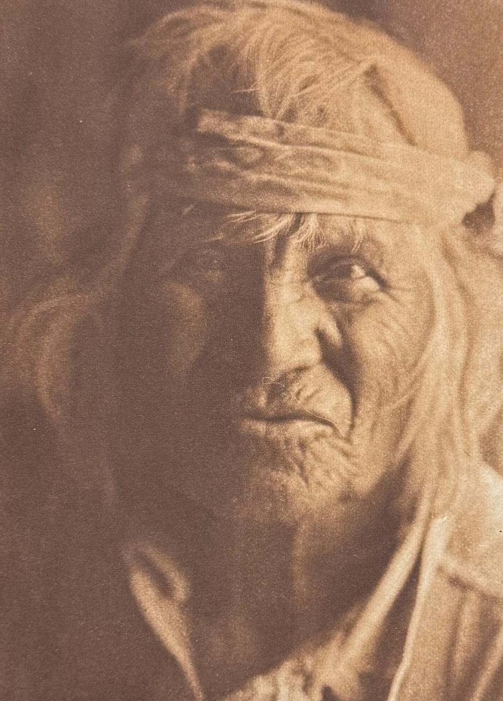 Edward Sheriff Curtis comparable auction result: edward curtis a sia man