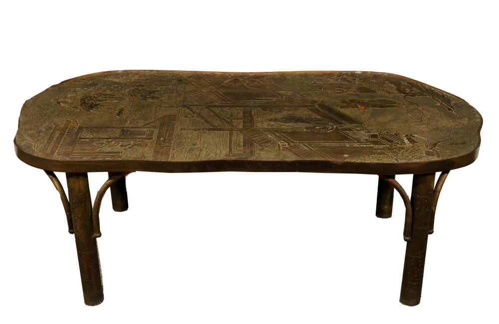 Kelvin LaVerne comparable auction result: philip kelvin laverne chan coffee table
