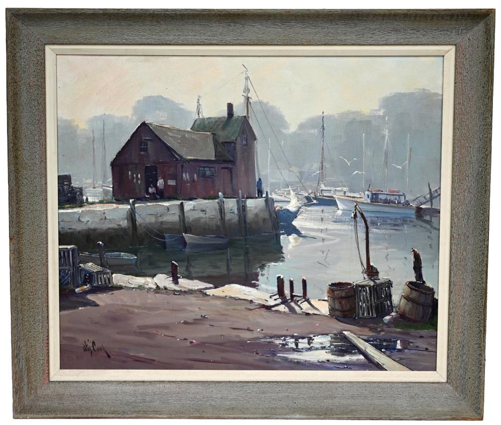 Otis Cook comparable auction result: otis cook american 1900 1980 motif 1