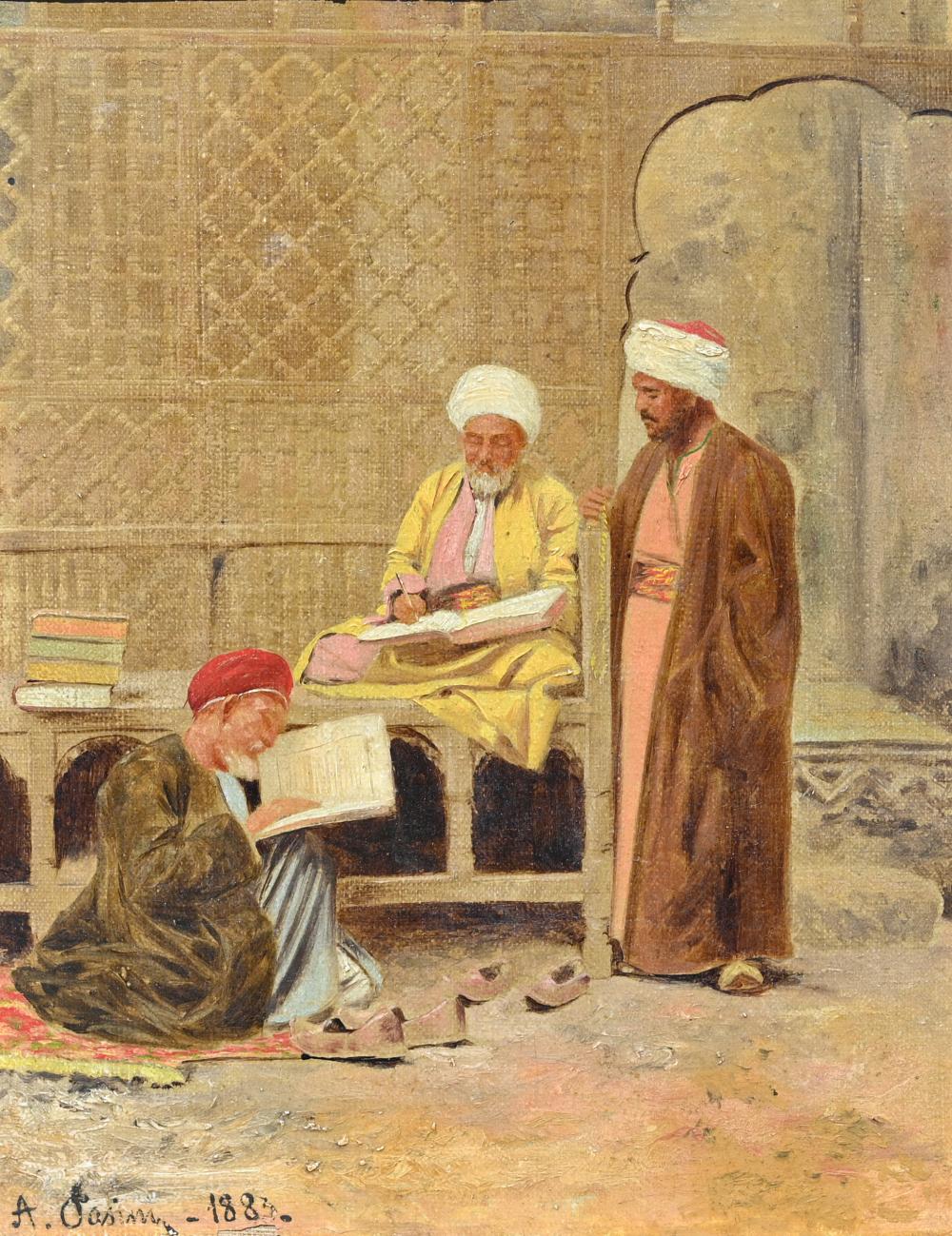 Alberto Pasini comparable auction result: alberto pasini 1826 1899 orientalist figures