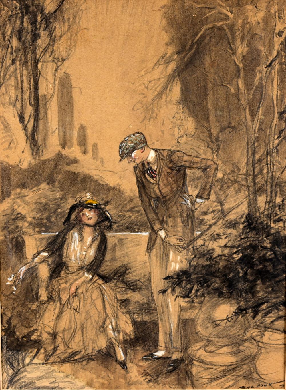 Henry Patrick Raleigh comparable auction result: henry raleigh american 1880 1944