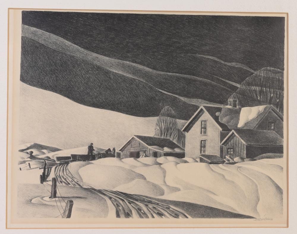 Dale Nichols comparable auction result: dale nichols 1904 1995 midwest morning
