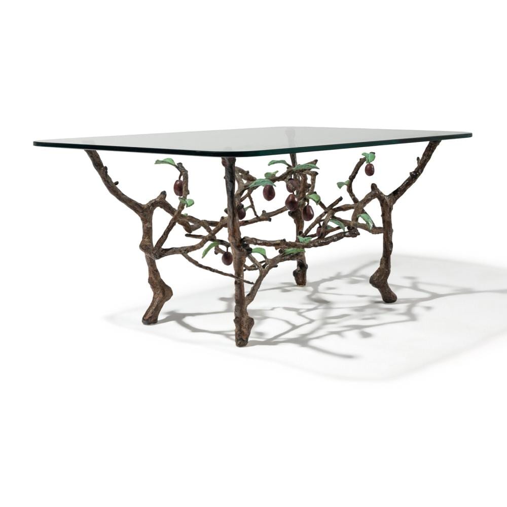 Victor Cicansky comparable auction result: victor cicansky canadian 1935 2025 plum coffee table 1991
