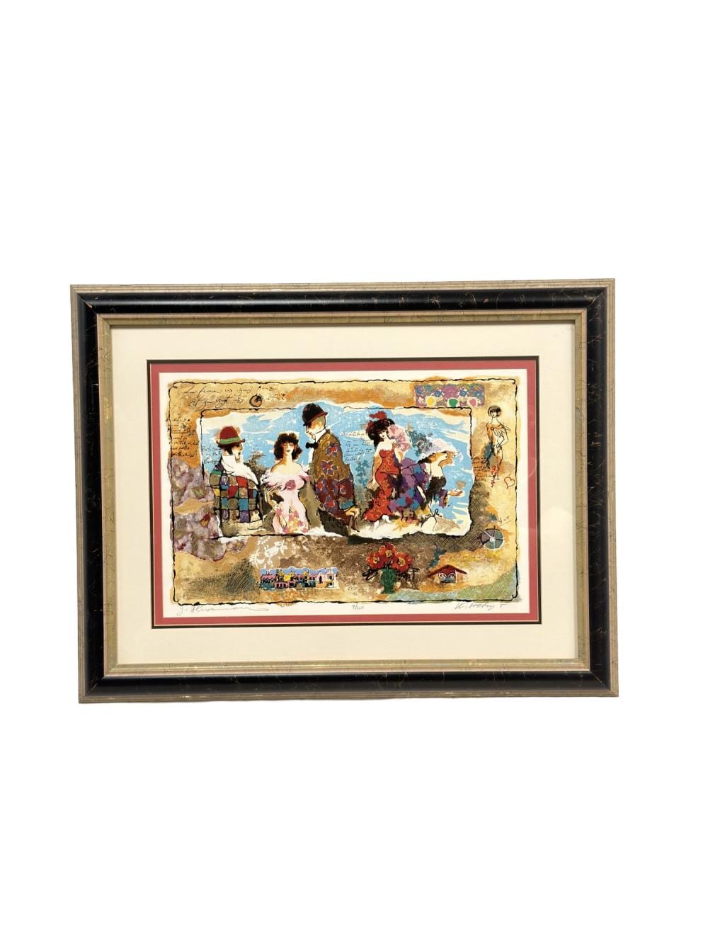Tanya Wissotzky comparable auction result: tanya wissotzky crimean 1959 2006 and alexander galtchansky crimean 1959 2008 serigraph on paper memories