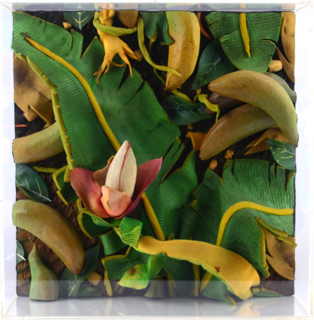 Piero Gilardi comparable auction result: piero gilardi torino 1942 2023 fiore di banano 1991