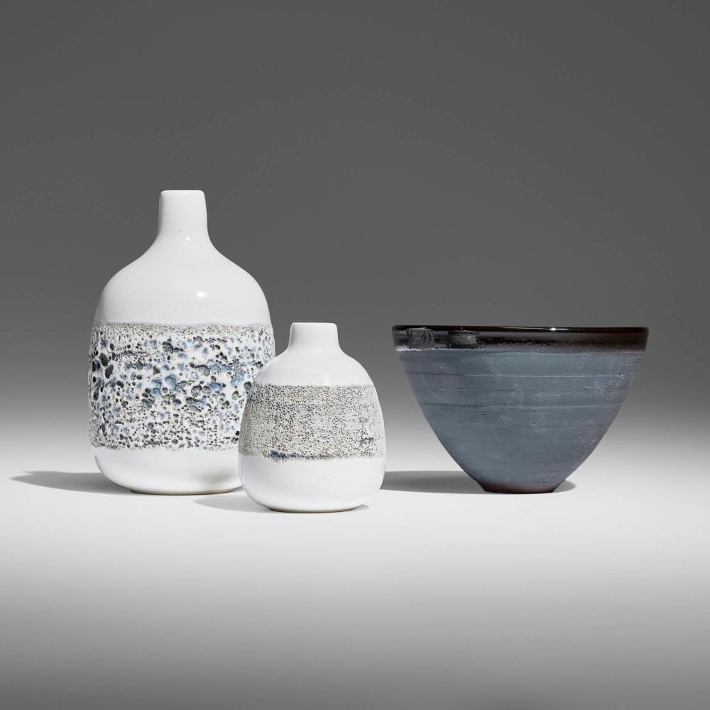 Adam Silverman comparable auction result: adam silverman collection of three vessels