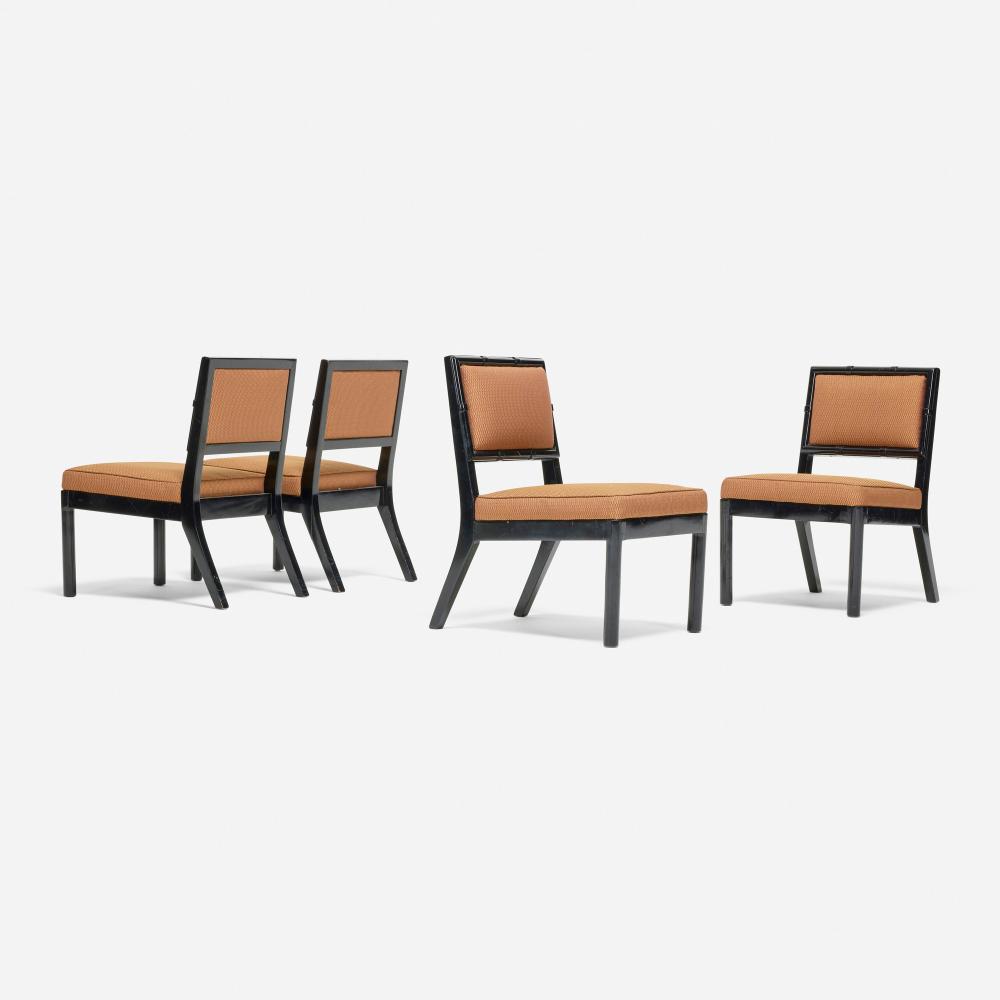 W. Calcott Knell comparable auction result: william billy haines chairs set of four