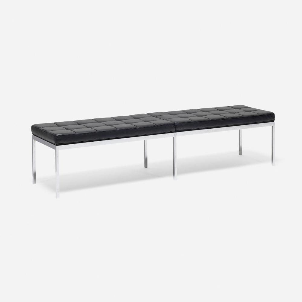 Florence Knoll comparable auction result: florence knoll bench