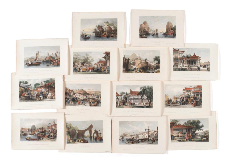 Thomas Allom comparable auction result: thomas allom english 1804 1872 collection of engravings