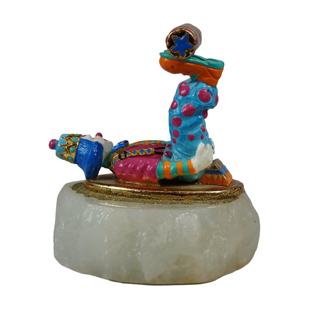 ron lee comparable auction result: ron lee 1993 jake a jugglin cylinder clown figurine
